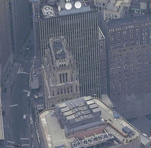 lower manhattan: itt world  communication building -67 broad strett
